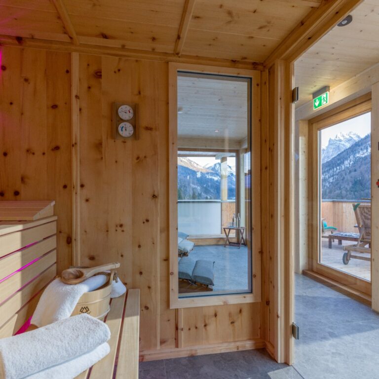 Sauna Kaisertal Innenansicht